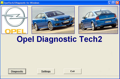 Opel Tech2 Diagnostic Software